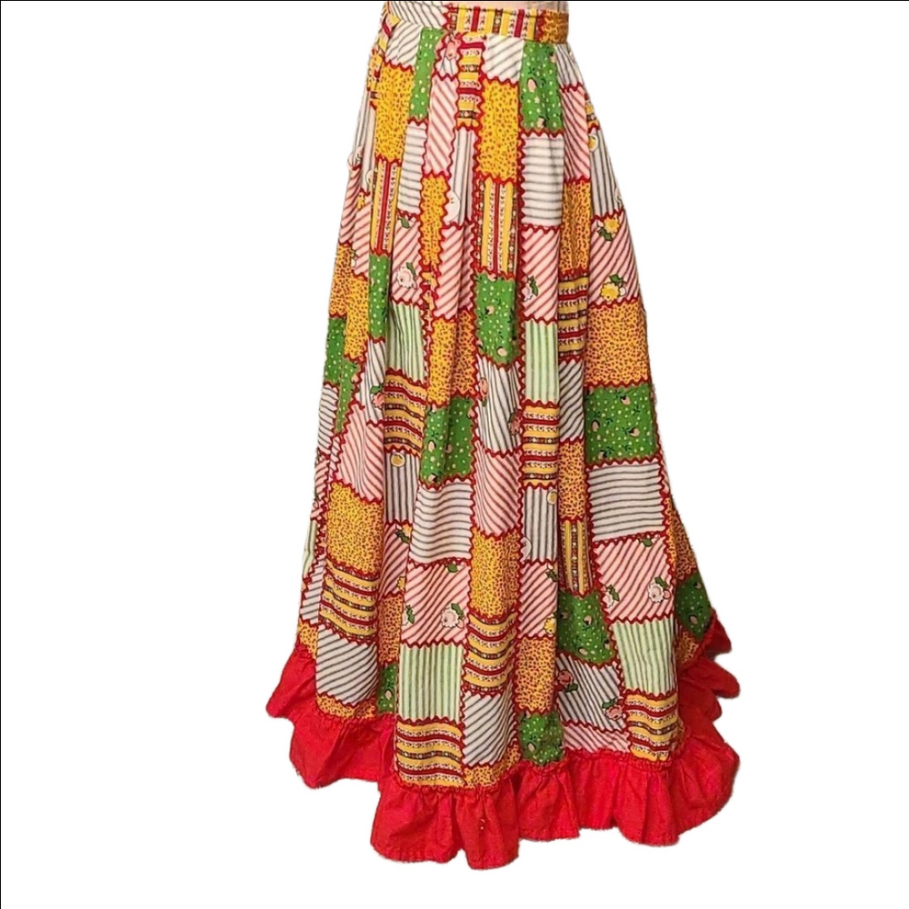 Vintage Handmade Long Skirt - Picture 5 of 15